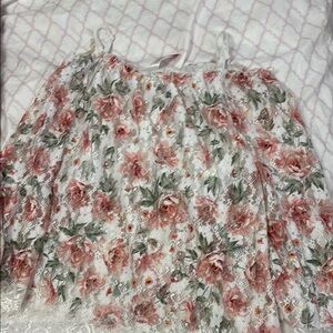 No Boundaries Floral Lace Top